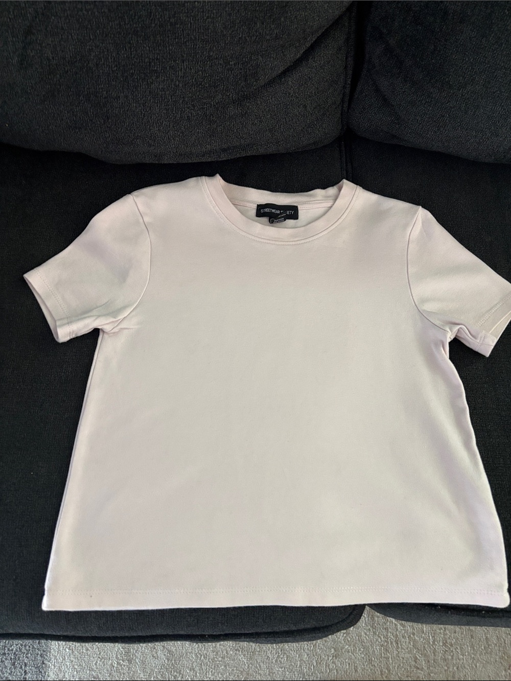 Streetwear Society Pale Pink Short Sleeve Tee